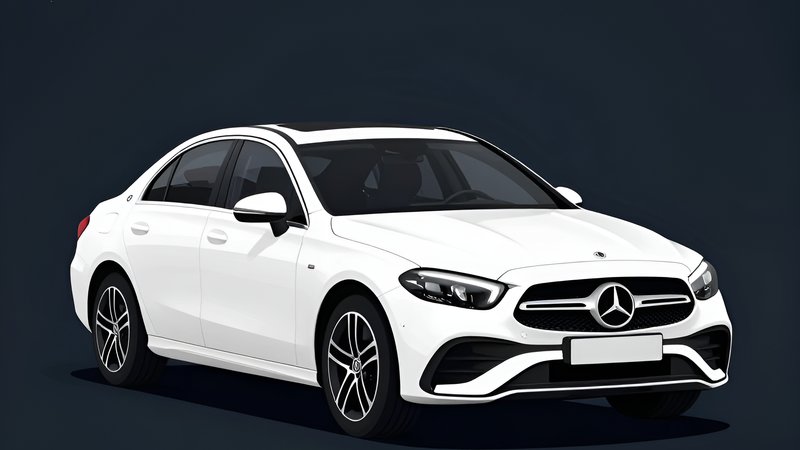 Процесс съемки продающего видеообзора Mercedes-Benz с использованием профессионального оборудования от АвтоВести Премиум